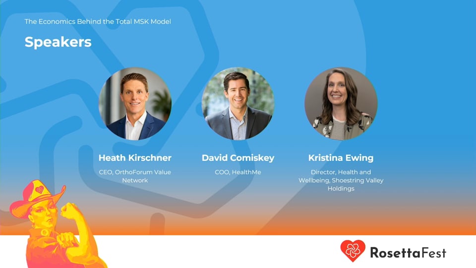 The Economics Behind the Total MSK Model — RosettaFest 2026 session thumbnail