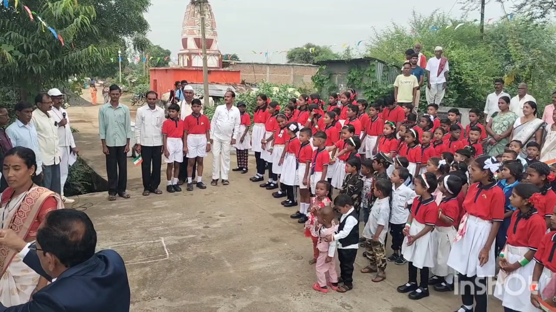 वेलतुर तुकूम ग्रामपंचायत कार्यालयात आज 15, ऑगस्ट रोजी भारतीय स्वातंत्र्य दिन उत्साहात साजरा