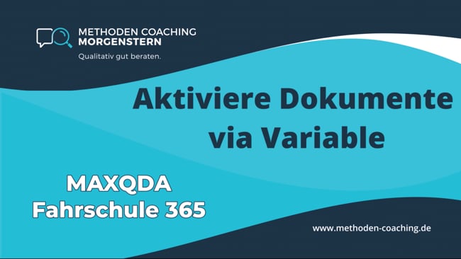 Aktiviere Dokumente via Variablen | Automatische Gruppenbildung