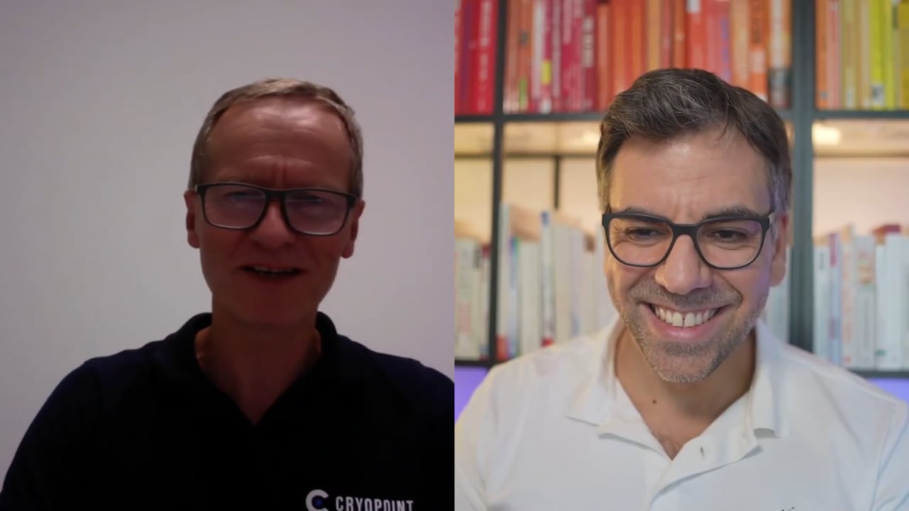Alexander Djordjevic im Gespräch mit Martin Scherer von CryoPoint Stuttgart