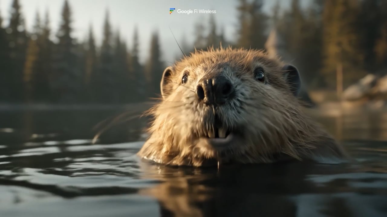 GoogleFi Emblematic Animals Sizzle film frame