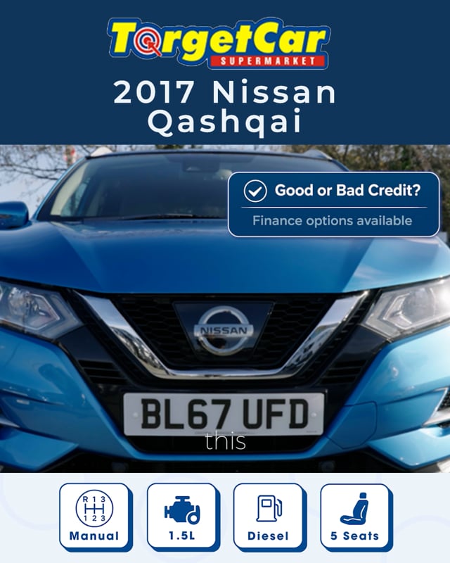 Poster for the Target Car Supermarket Nissan Qashqai video