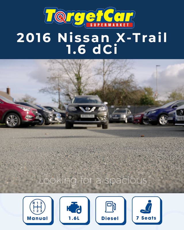 Poster for the Target Car Supermarket Nissan X-Trail video