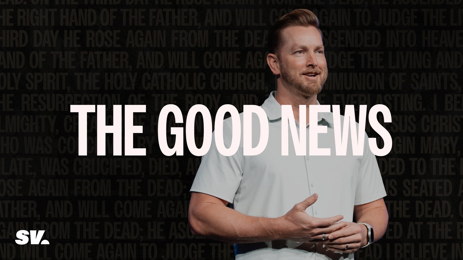 HFBC Message: The Good News