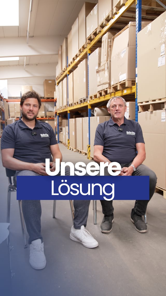 Rohrrino: Unsere Lösung!