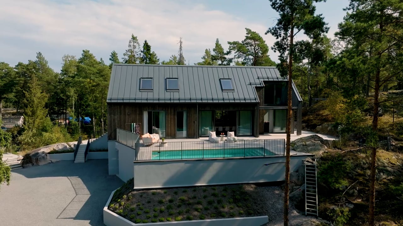 8 rum Villa på Gårdslötsvägen 58 Flaxenvik Österåkers kommun - video