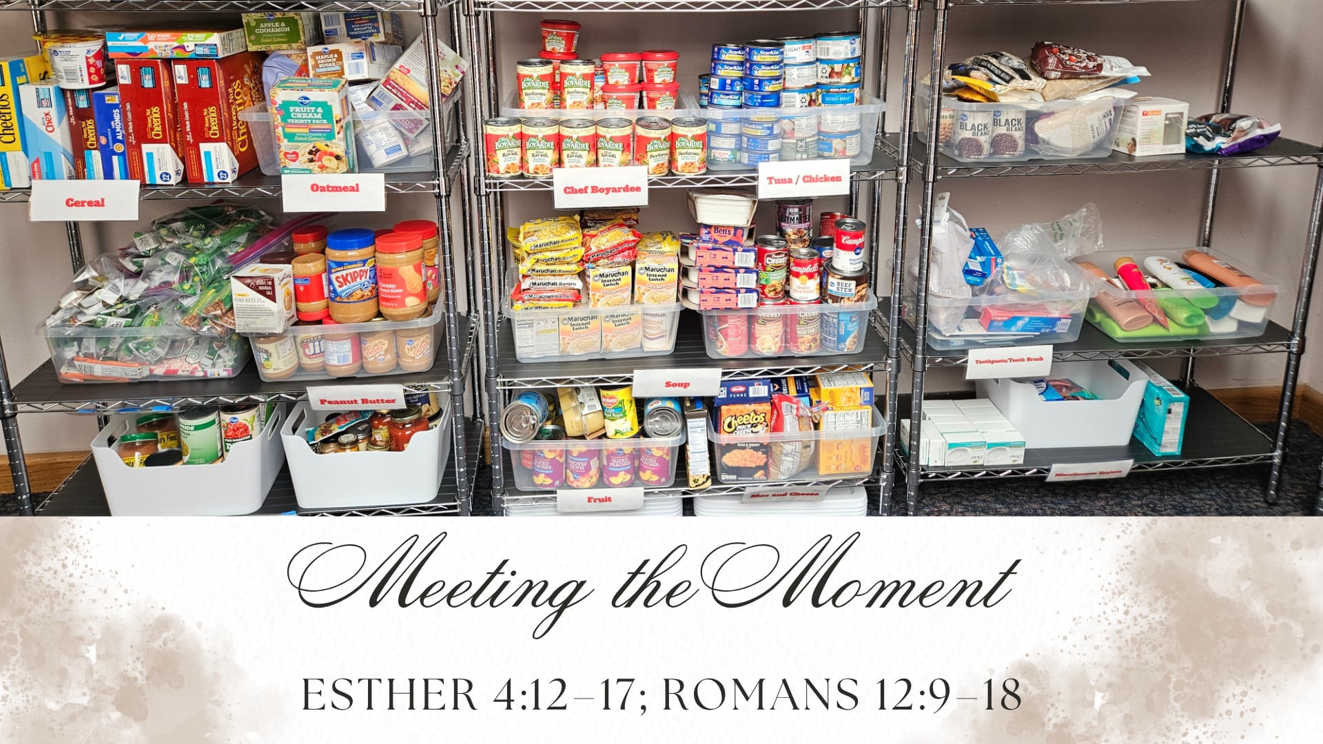 "Meeting the Moment" - Sunday Service