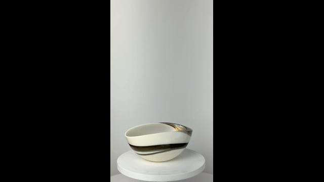 Bowl de Murano Aço Yalos