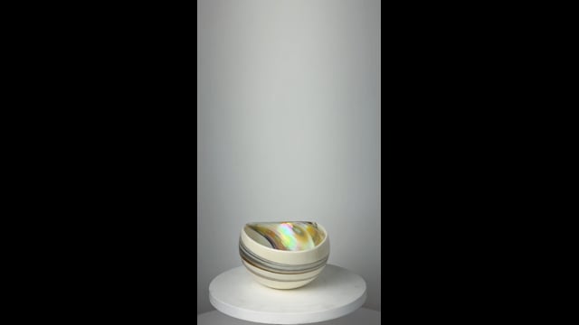 Bowl de Murano Fóssil Yalos