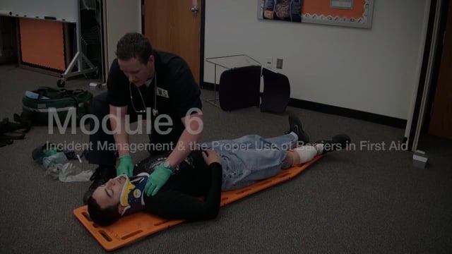 Module 6: Incident Management & the Proper Use of Barriers in First Aid - Video Thumbnail