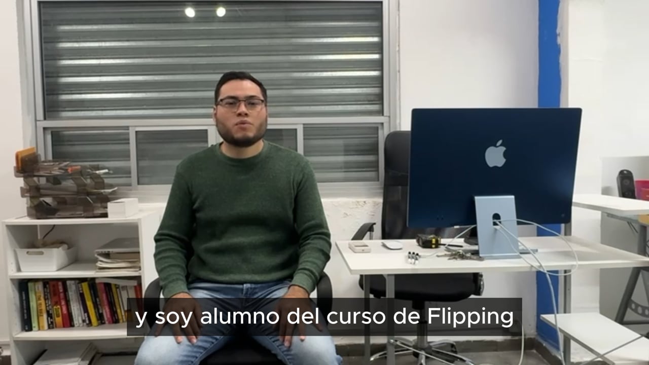 Portada del video testimonial de Alumno Método Flipping