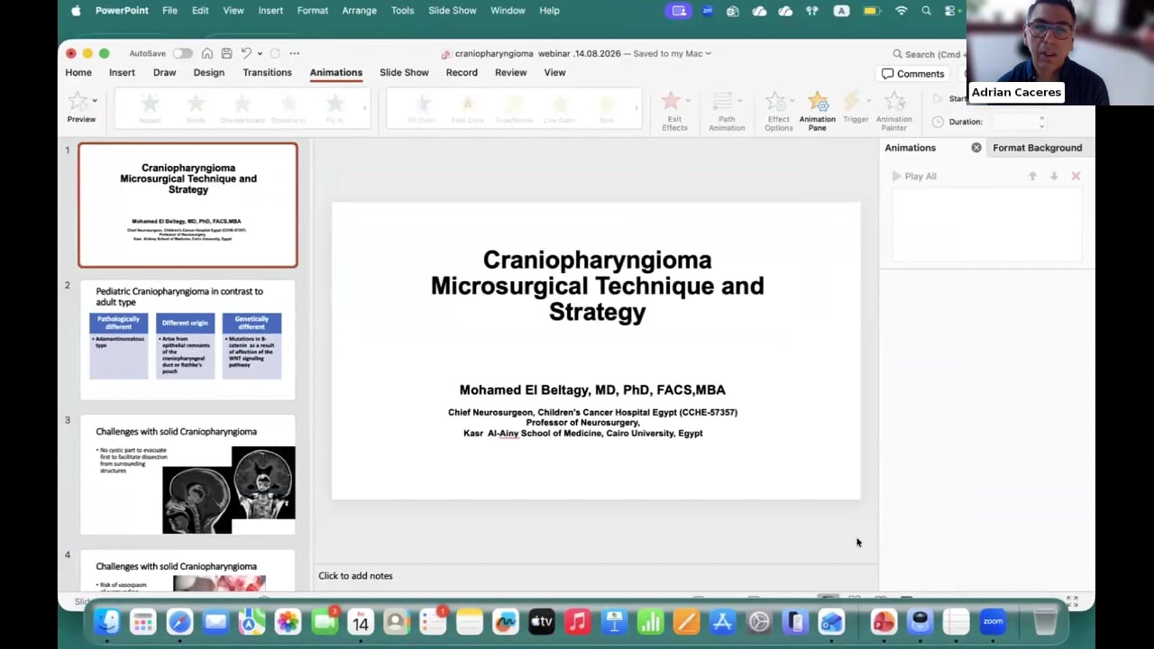 ISPN Webinar 8/26 – Neuro Oncology – Craniopharyngioma Microsurgical Technique and Strategy