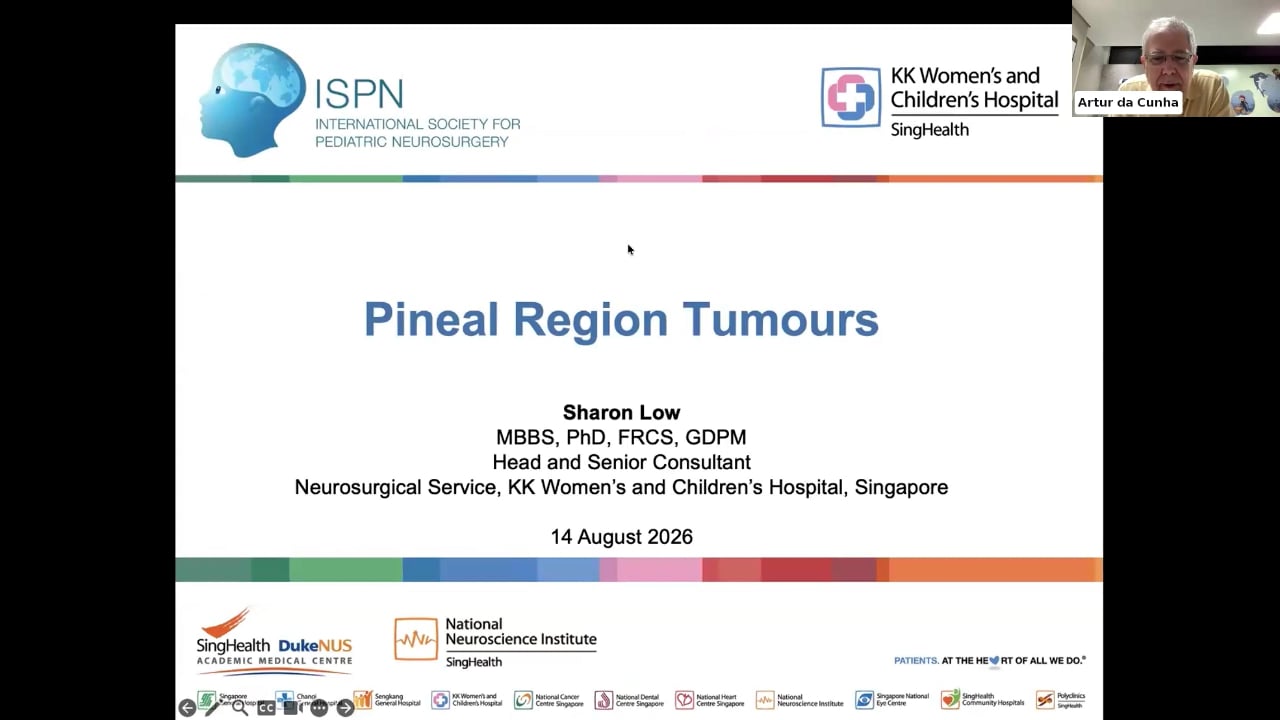 ISPN Webinar 8/26 – Neuro Oncology – Pineal Region Tumors