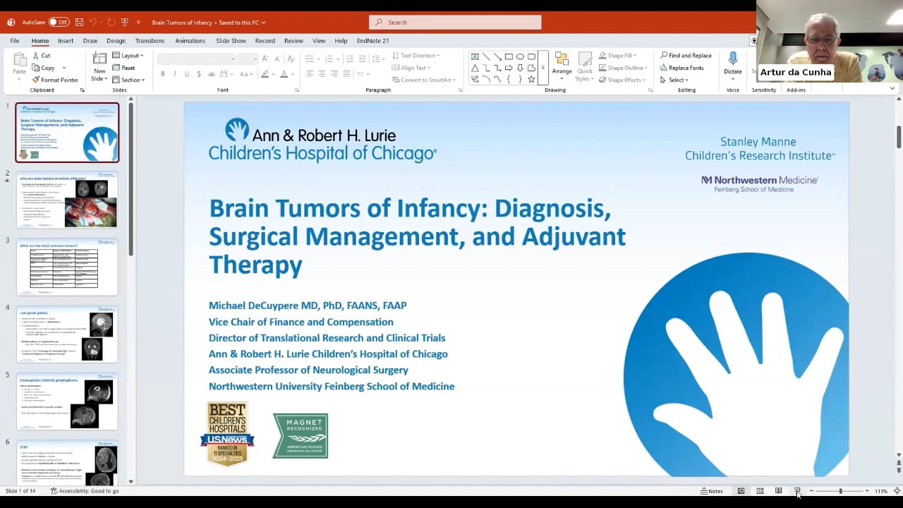 ISPN Webinar 8/26 – Neuro Oncology – Brain Tumors of Infancy: Diagnosis, Surgical Management, and Adjuvant Therapy