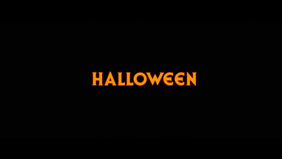 Halloween (2018) title sequence still