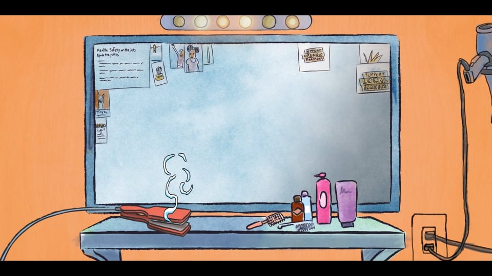 Nappily Ever After title sequence still