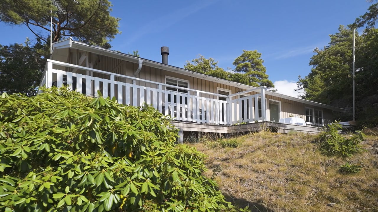 3 rum Villa på Rödabergsvägen 33 Steninge Halmstads kommun - video