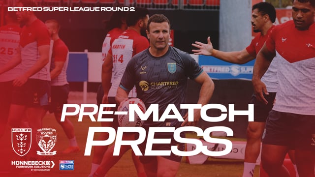 "We're A Connected Group " Warrington Wolves Pre-Match Press - Willie Peters