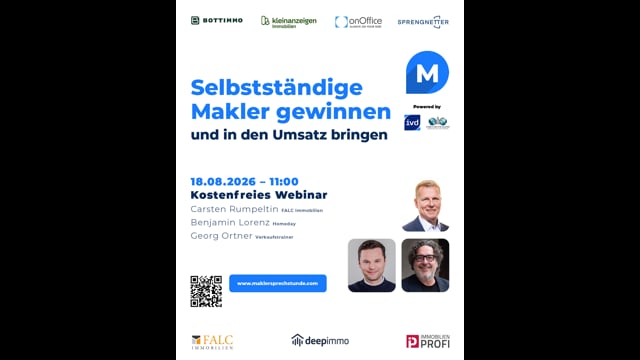 Selbstständige Makler gewinnen und in den Umsatz bringen