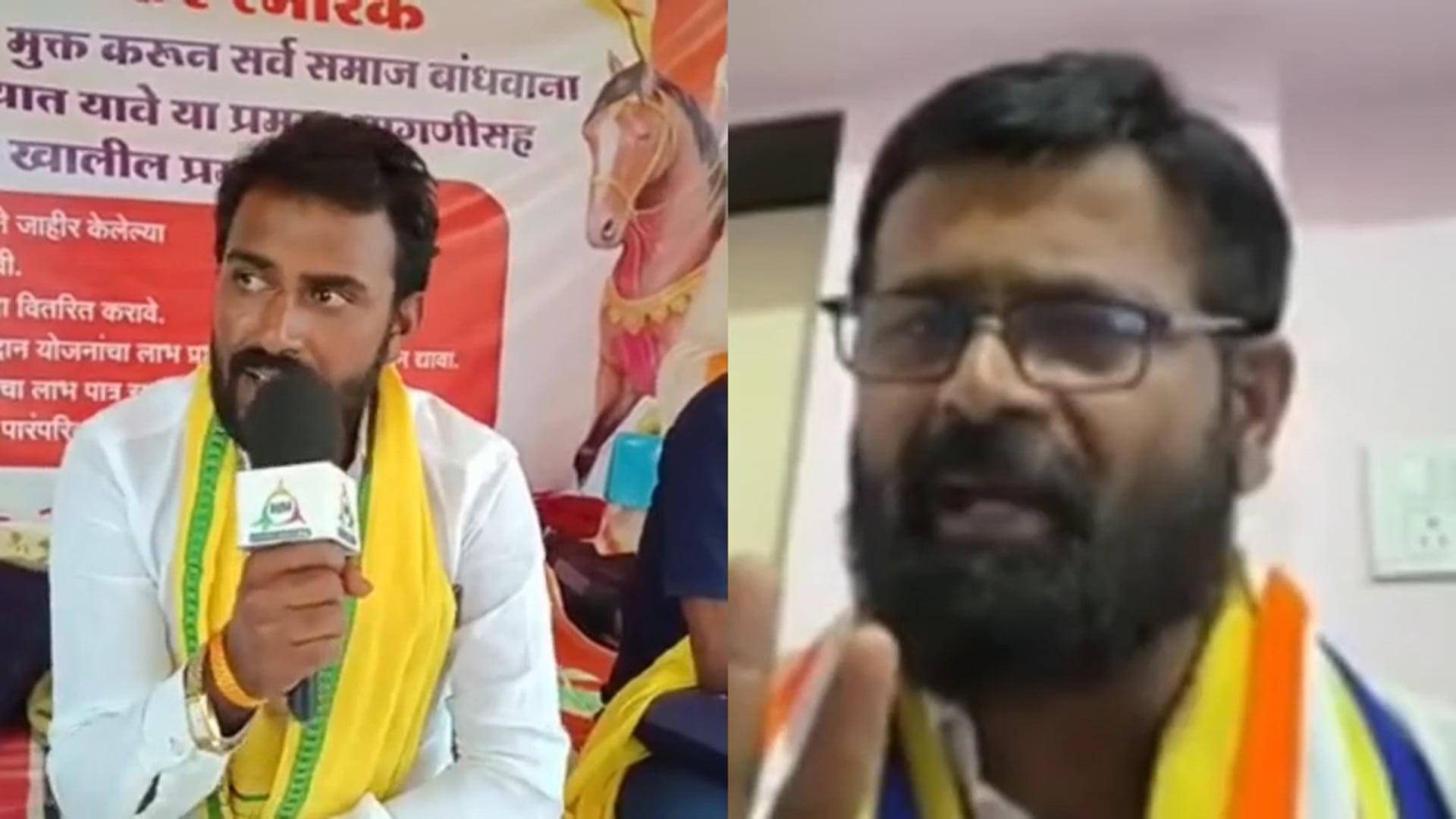 आटपाडी येथील आंदोलकांसोबत लक्ष्मण हाके यांची चर्चा