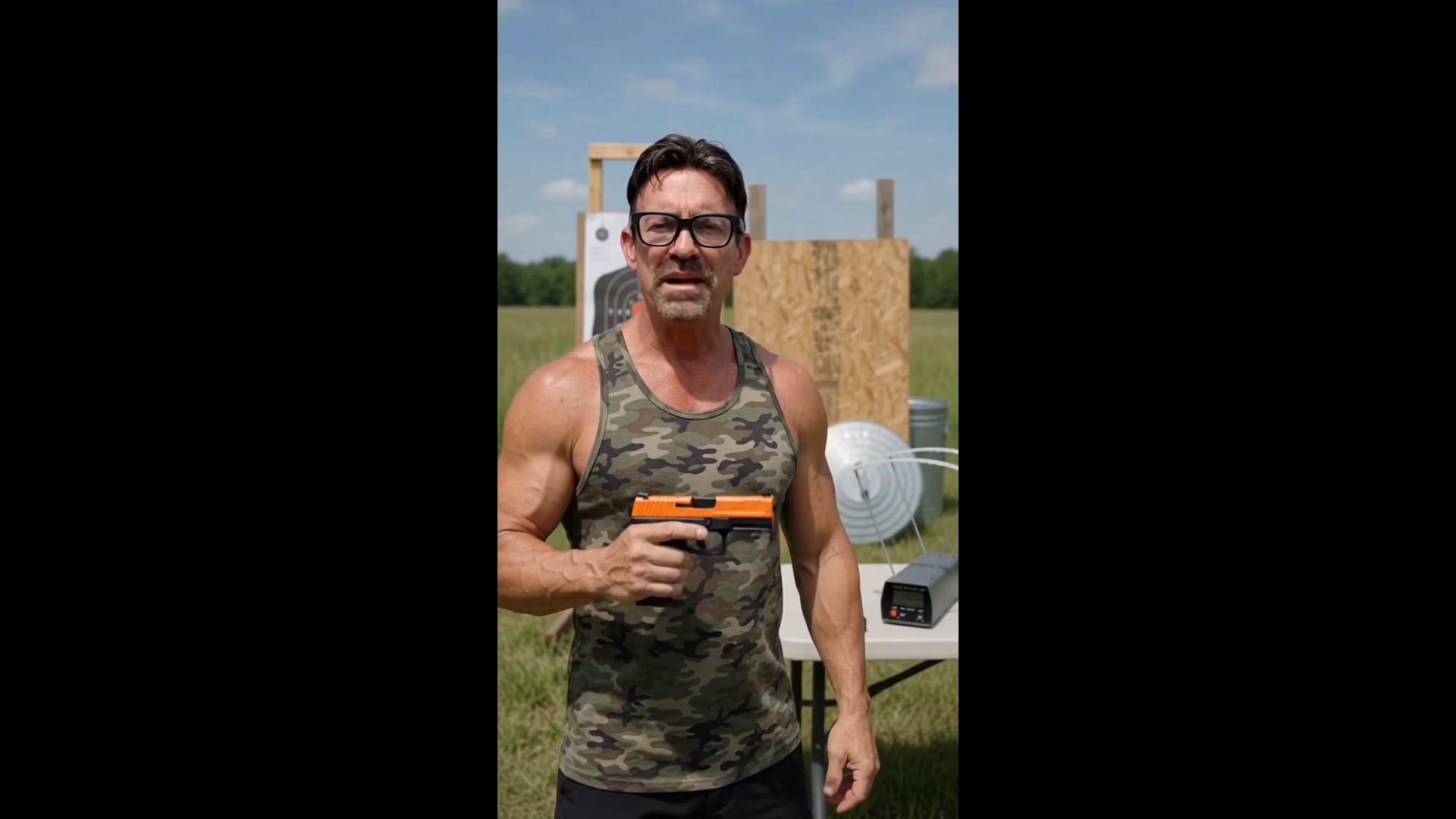 Less Lethal .68 Cal Impact Pistol Field Test and Penetration Test Short.