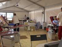 La campanya estiuenca de donació de sang passa per l'Escala amb bon balanç