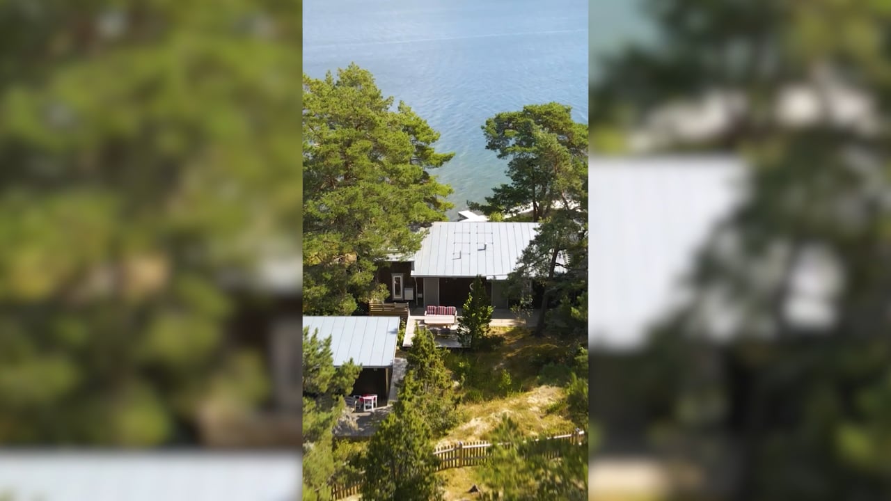 4 rum Fritidshus på Tyvudden Gård Stuga Karlsjö 1 Trosa / Källvik Trosa kommun - video