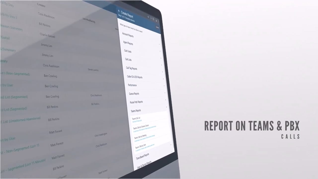 Microsoft Teams Reporting