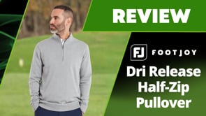 FootJoy Dri Release Half-Zip Pullover