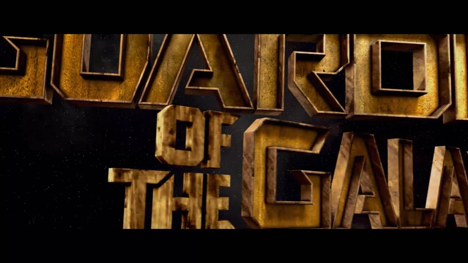 Guardians of the Galaxy title sequence still