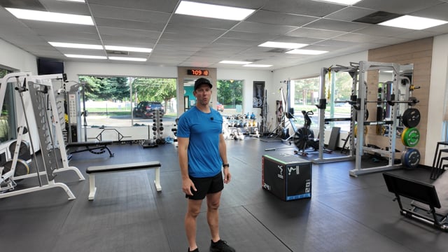 Hip flexor stretch with hip rotation