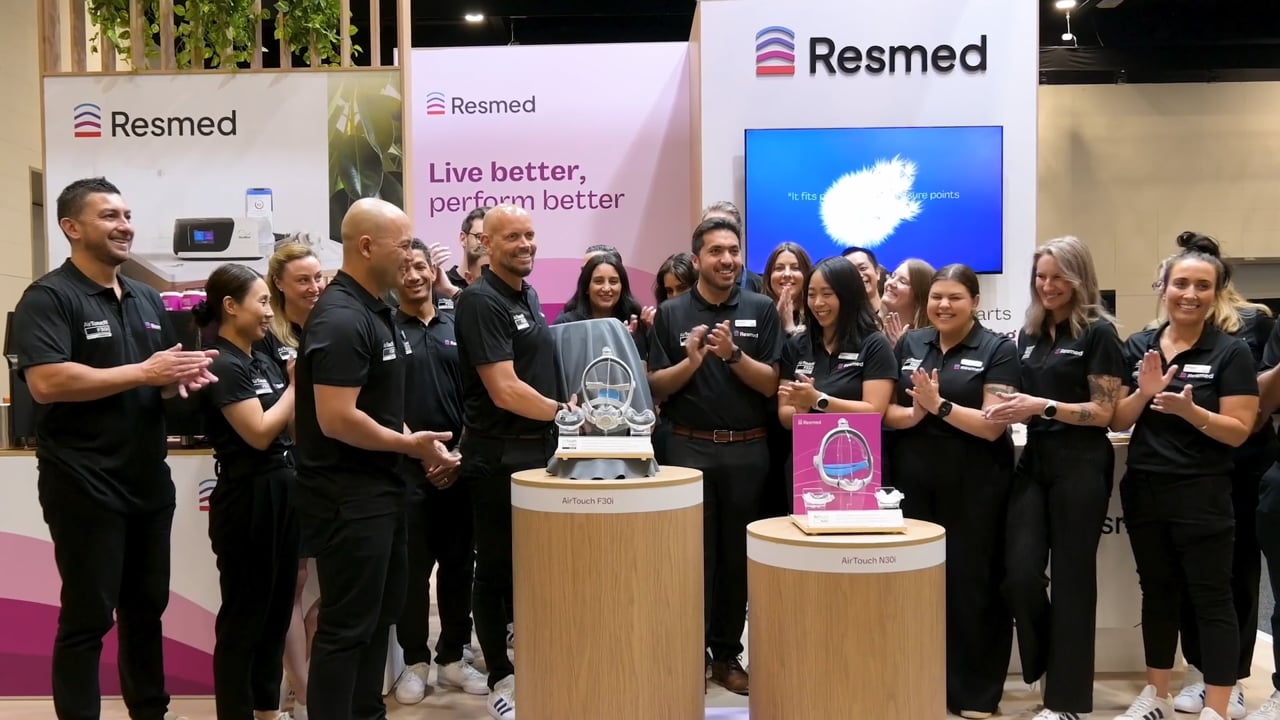 Corporate brand video example produced for ResMed