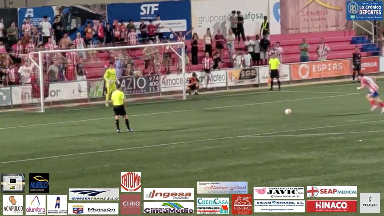 COPA DPH  CUARTOS DE FINAL  AT.MONZÓN 1-1 CDJ TAMARITE  EL MONZÓN SE IMPONE EN LOS PENALTYS Y JUGARÁ  LAS SEMIFINALES CONTRA EL GURREA