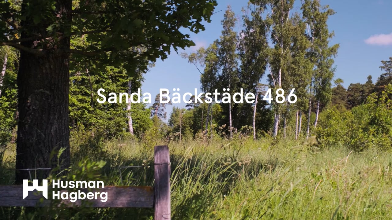 Tomt på Sanda Bäckstäde 486 Västra Gotland - Sanda Gotlands kommun - video