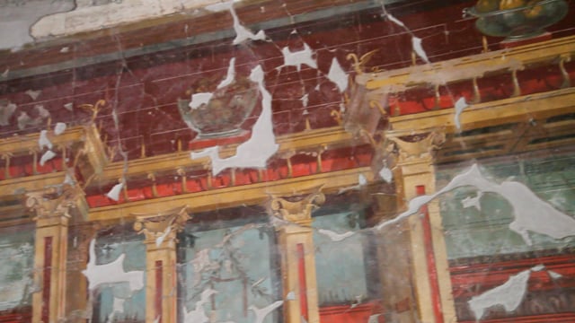 Italy, Oplontis (Poppaea) Roman Villa - Roman Paintings