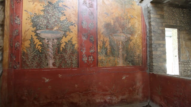 Italy, Oplontis (Poppaea) Roman Villa - Roman Paintings