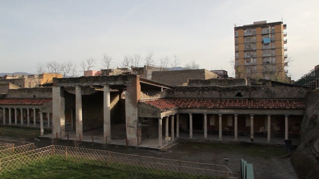 Italy, Oplontis (Poppaea) Roman Villa - General View