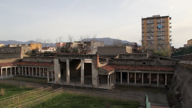 Italy, Oplontis (Poppaea) Roman Villa - General View