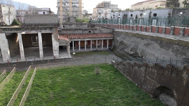 Italy, Oplontis (Poppaea) Roman Villa - Peistyle