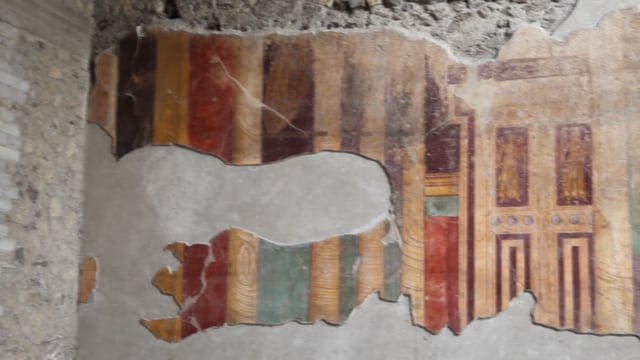 Italy, Oplontis (Poppaea) Roman Villa - Roman Paintings