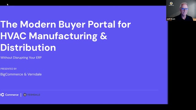 The Modern Buyer Portal for HVAC Manufacturing & Distribution—Without Disrupting Your ERP