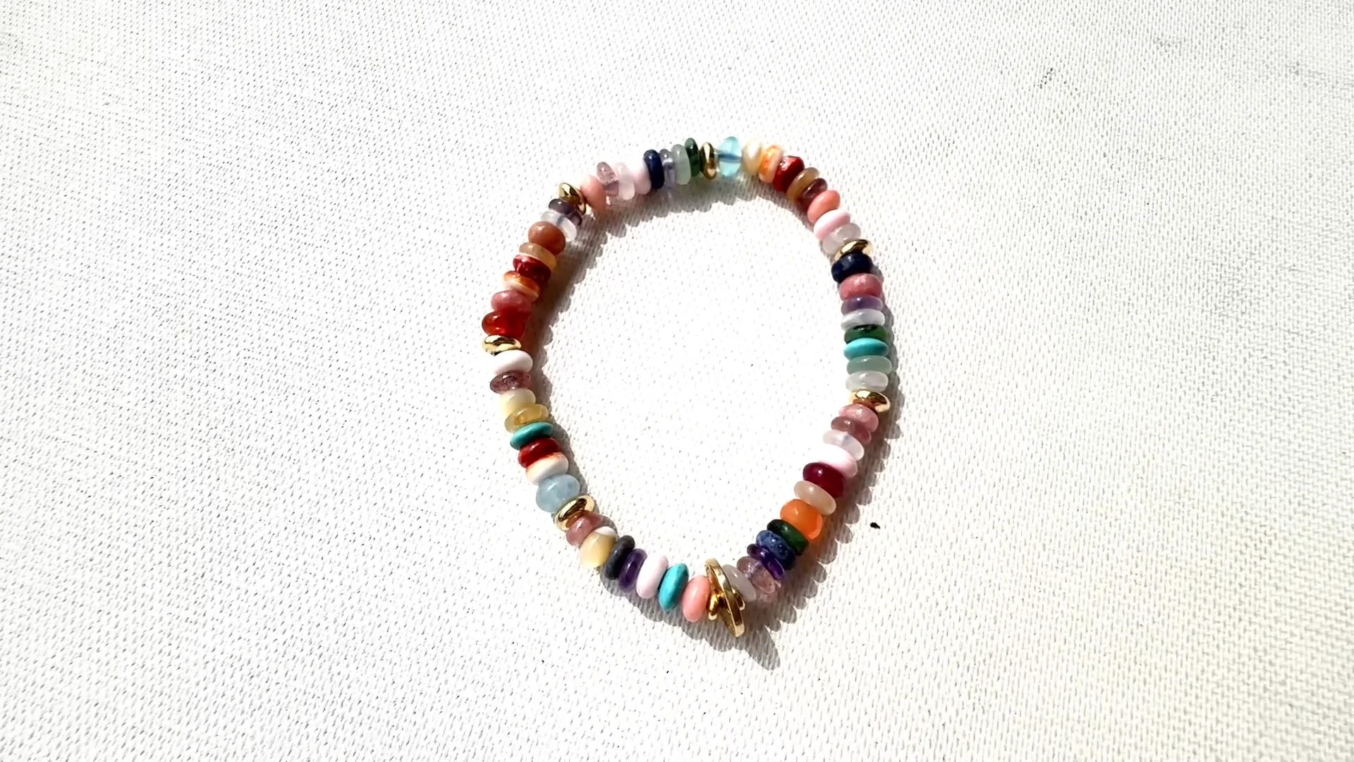 NATURAL STONE 22 MIX BRACELET(ナチュラルストーンミックス