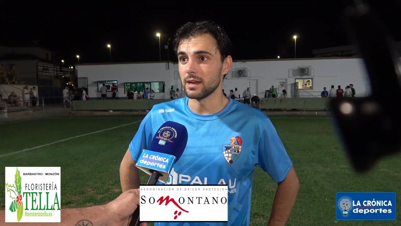 VICEN TORRES (Jugador Binéfar) CD Altorricón 0-2 CD Binéfar / Cuartos de Final - Copa Diputación