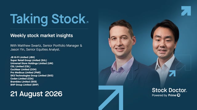 Taking Stock Weekly Insights 21 August 2026