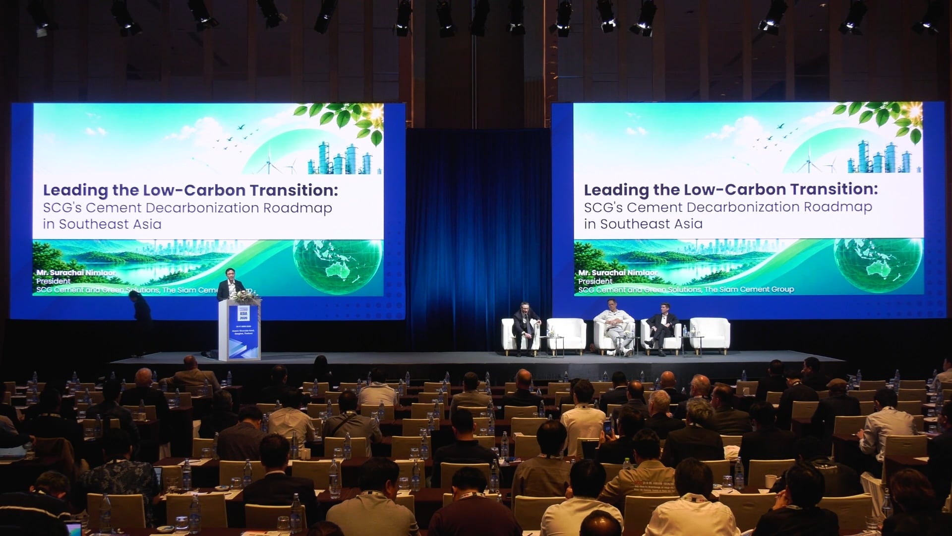Leading the low-carbon transition: SCG’s cement decarbonisation roadmap in Southeast Asia – Surachai Nimlaor, SCG Cement