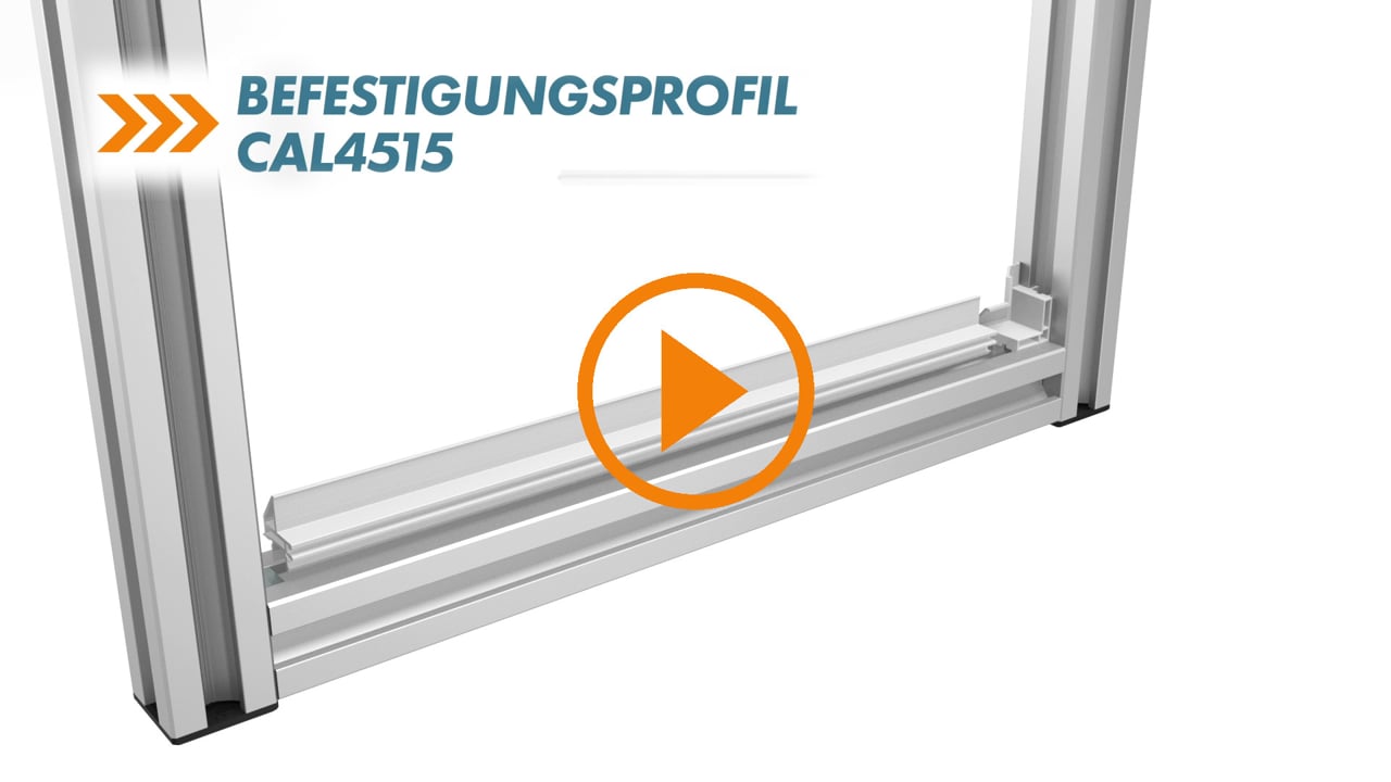 Befestigungsprofil CAL4515 | Robotunits