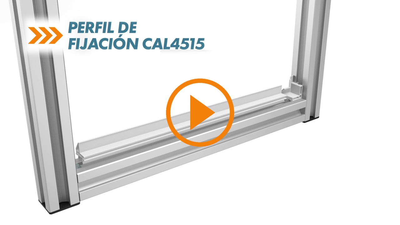 Perfil de fijación CAL4515 | Robotunits