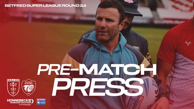 "It's Really Important We Get Our Defence Right" Toulouse Pre-Match Press - Willie Peters