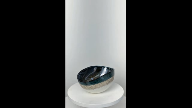 Bowl de Murano Verde Água Yalos