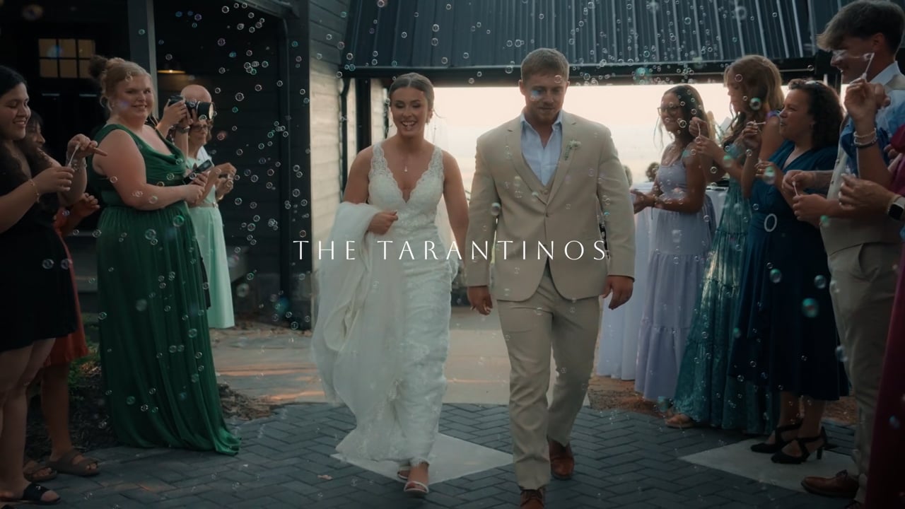 The Tarantinos wedding film